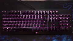 雷蛇黑寡妇蜘蛛机械键盘