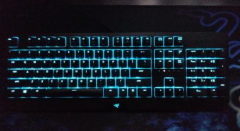 雷蛇黑寡妇蜘蛛机械键盘